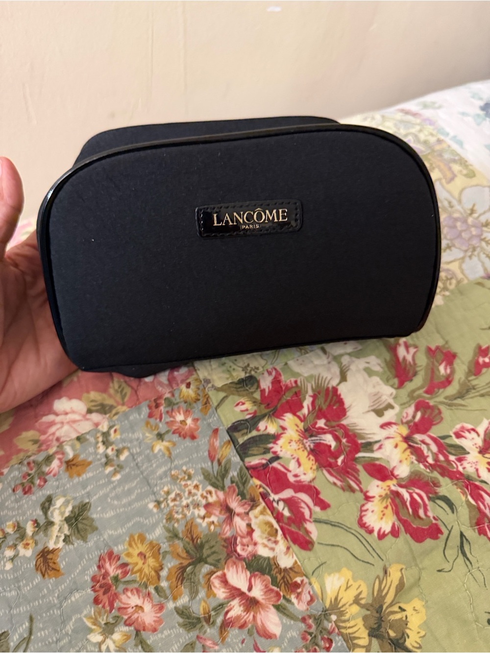 Lancôme Black Cosmetic Makeup Bag